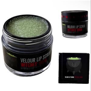 NIB Jeffree Star Green Sugar Velour Lip Scrub Witches Brew Vegan Cruelty-free